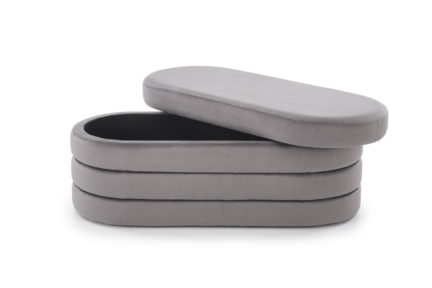 Pufs Kalipi 110/46/42 cm pelēks - N1 Home