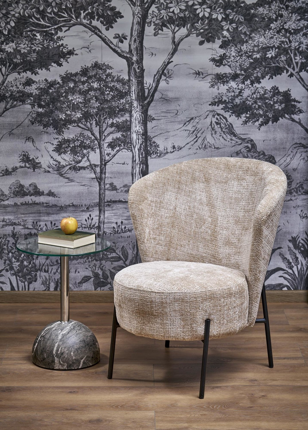 Krēsls Cezi 70/79/85 cm bēšs - N1 Home