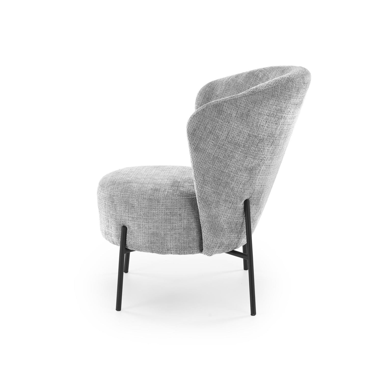 Krēsls Cezi 70/79/85 cm pelēks - N1 Home