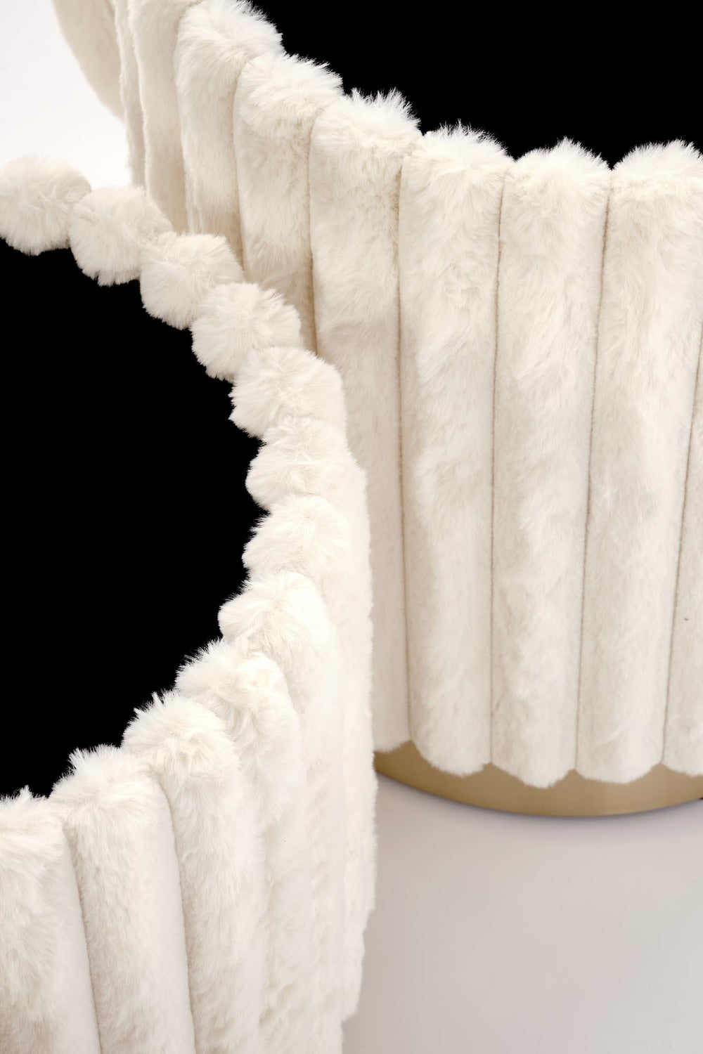 Pufs Fids (2) 36/44 un 31/38 cm krēms - N1 Home