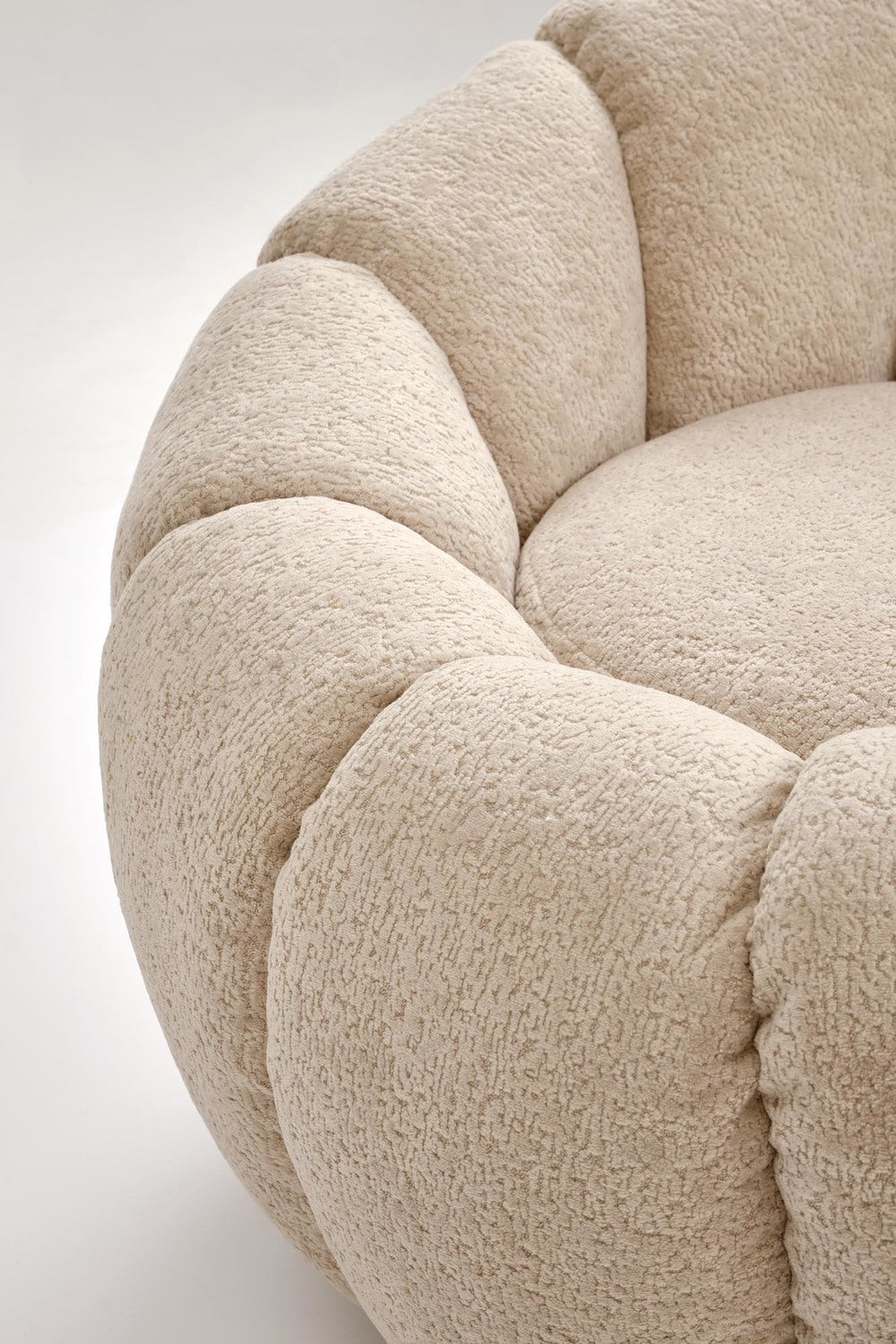 Atzveltnes krēsls Gasp 90/60/95 cm bēšs - N1 Home