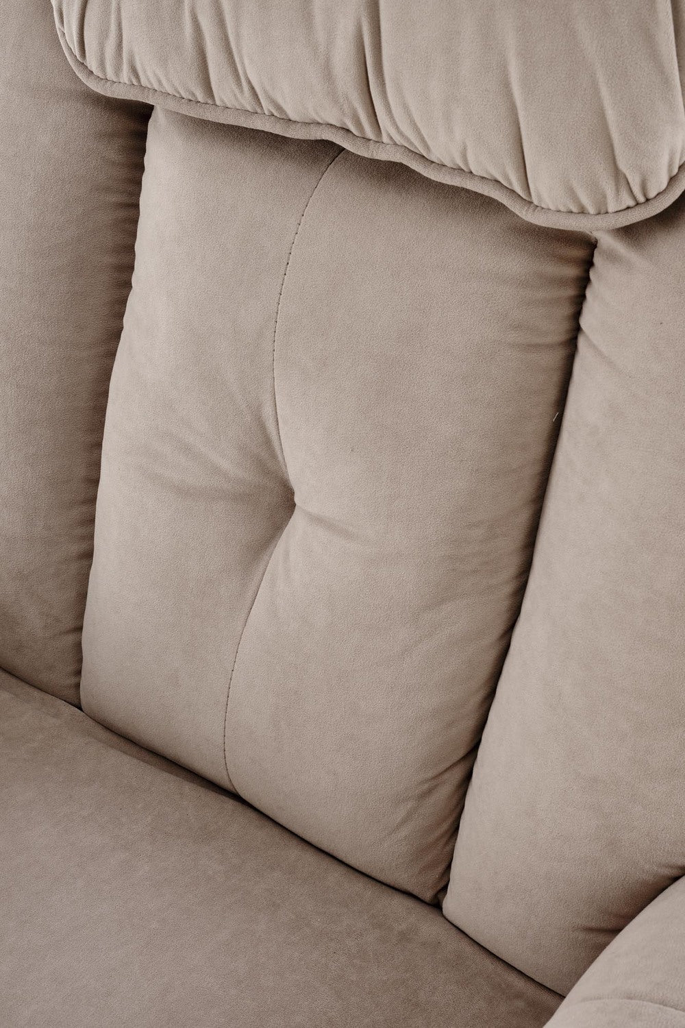 Atpūtas krēsls ar elektrisko atgāšanas funkciju Horta 97/158/53 cm bēšs