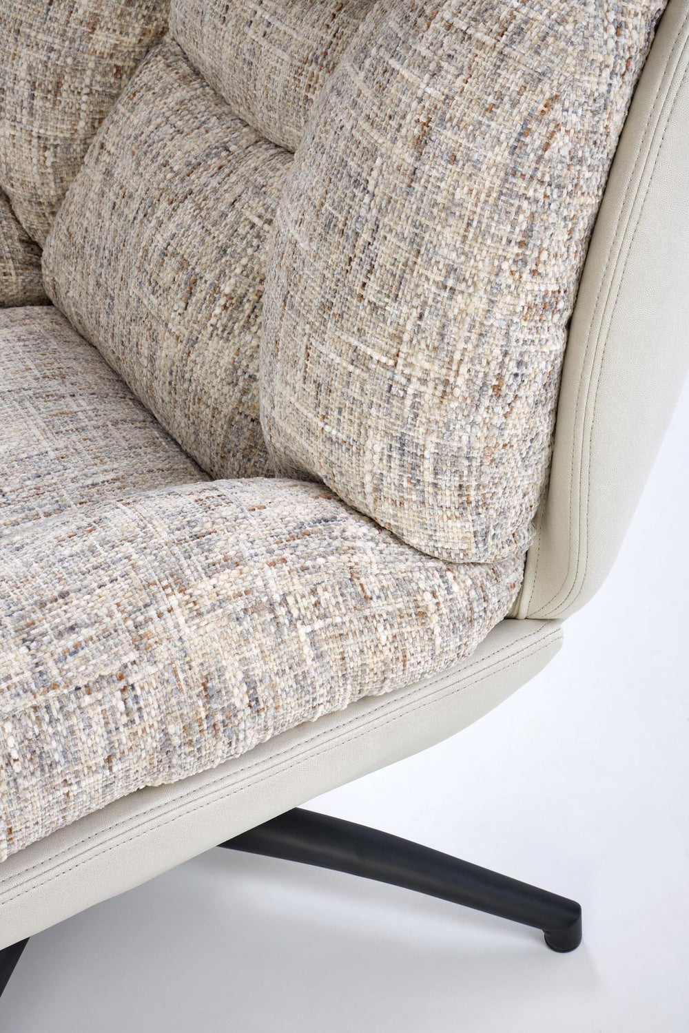 Krēsls Krons 78/90/98/46 cm bēšs - N1 Home