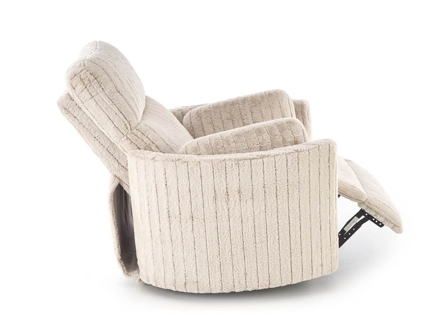 Krēsls Pegals 110/100–170/108–81/45 cm bēšs