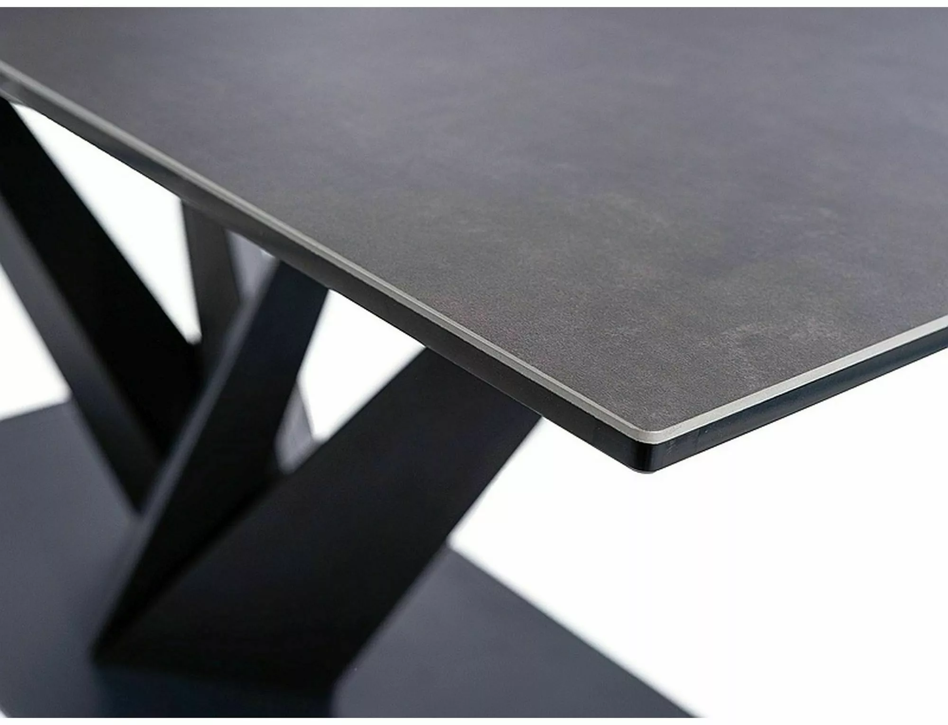 Galds KOMO 76/90/160 (220) melns - N1 Home