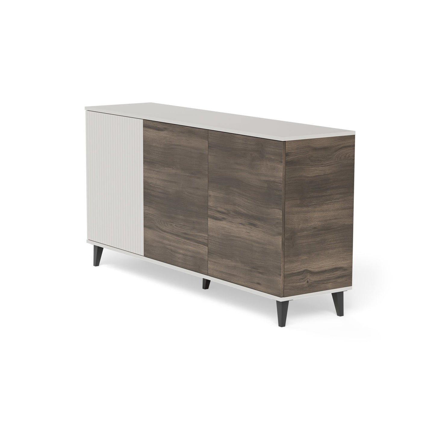 Kumode Berlin 160/40/82 cm kašmirs/valrieksts - N1 Home