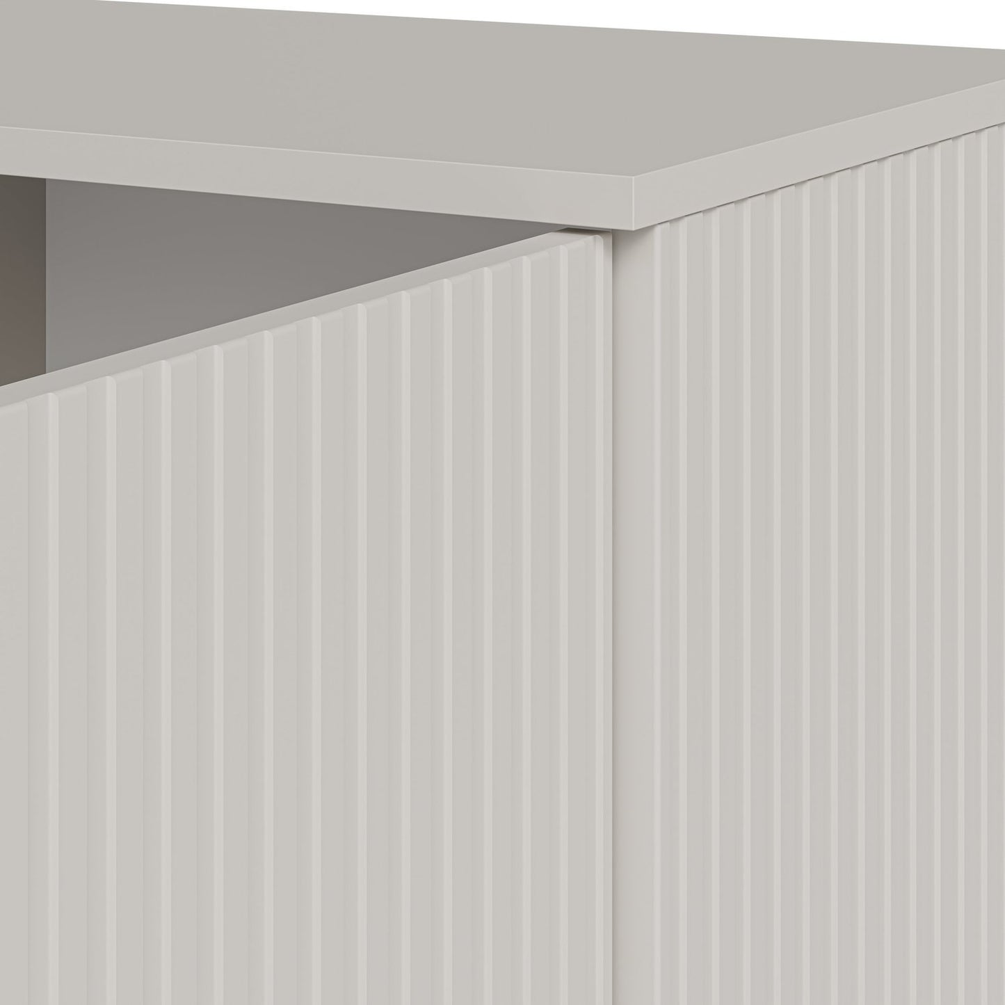 Kumode Berlin 160/40/82 cm kašmirs/valrieksts - N1 Home