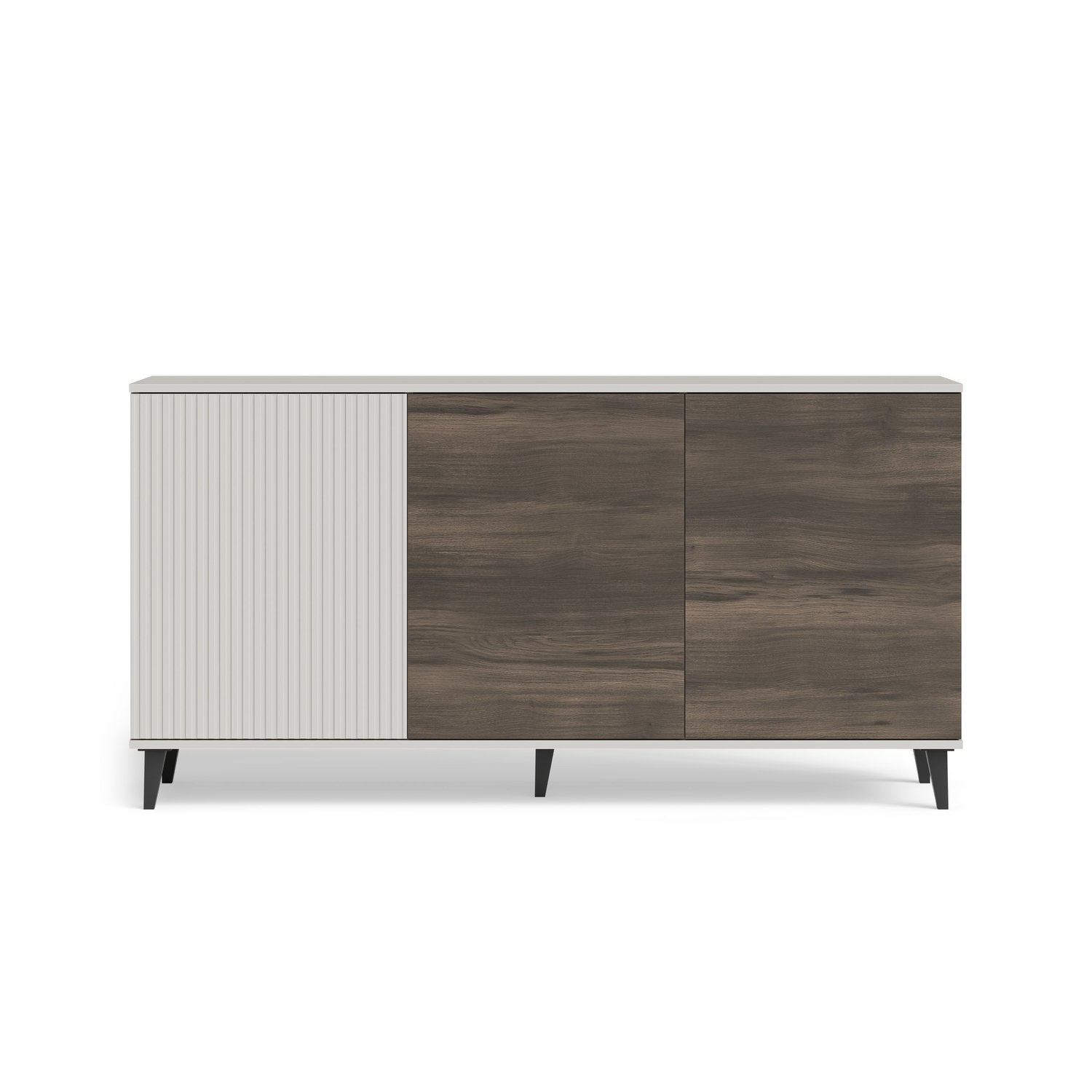 Kumode Berlin 160/40/82 cm kašmirs/valrieksts - N1 Home