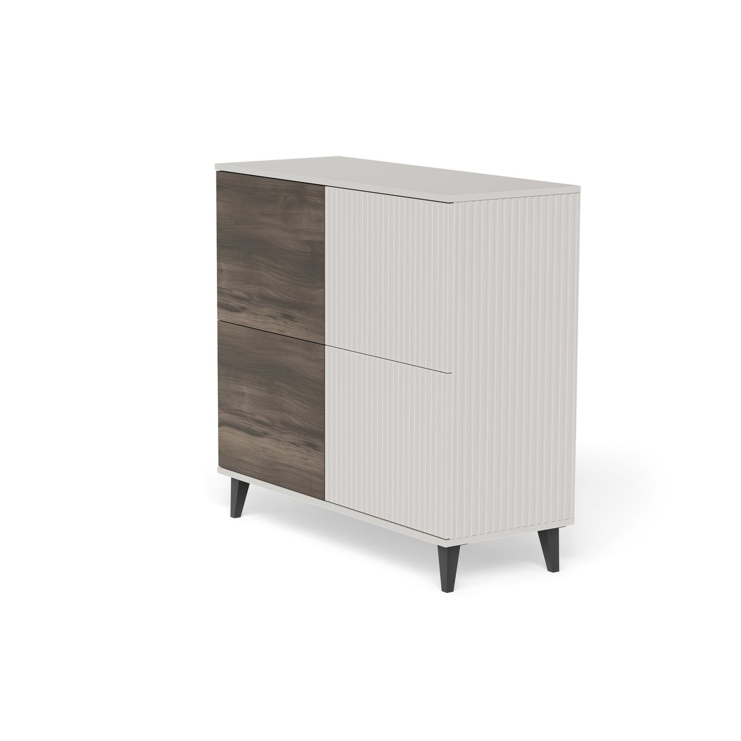 Kumode Berlin 100/40/95 cm kašmirs/valrieksts - N1 Home