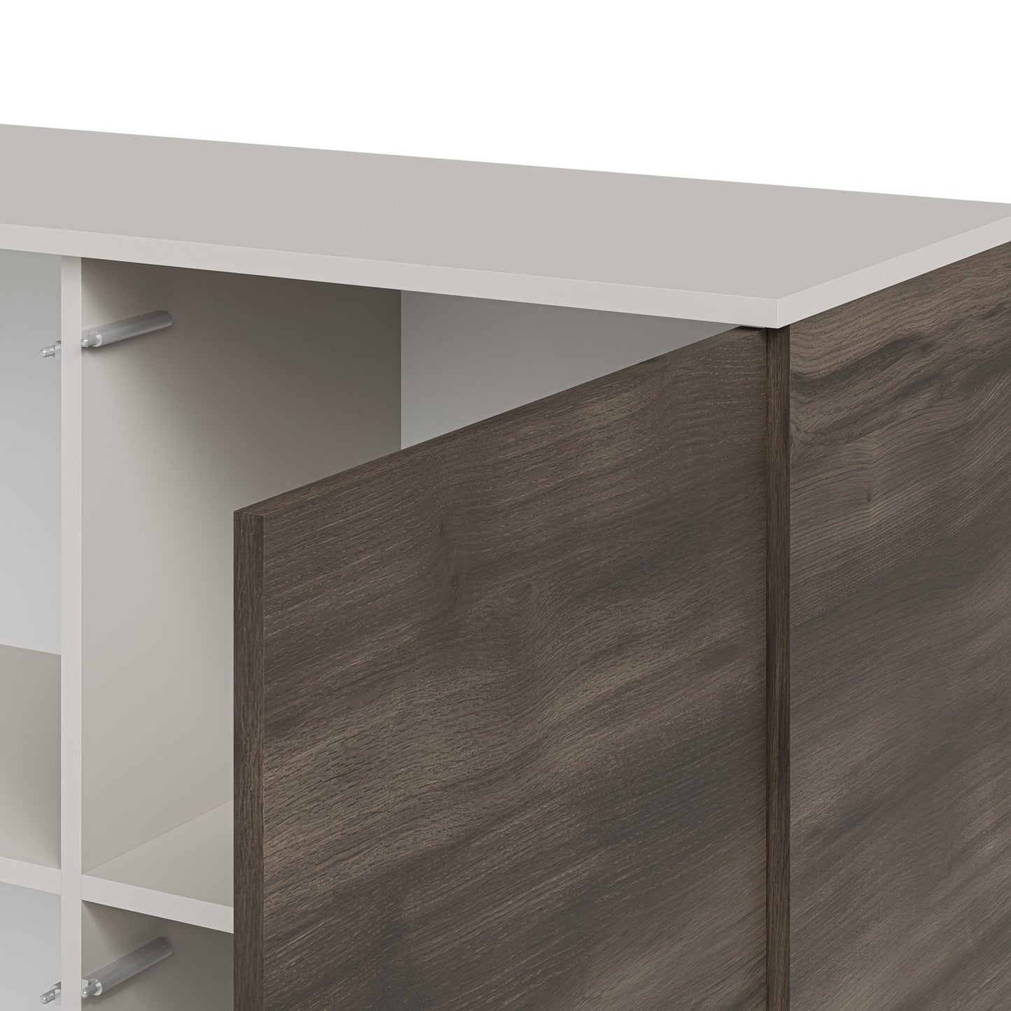 Kumode Berlin 100/40/95 cm kašmirs/valrieksts - N1 Home