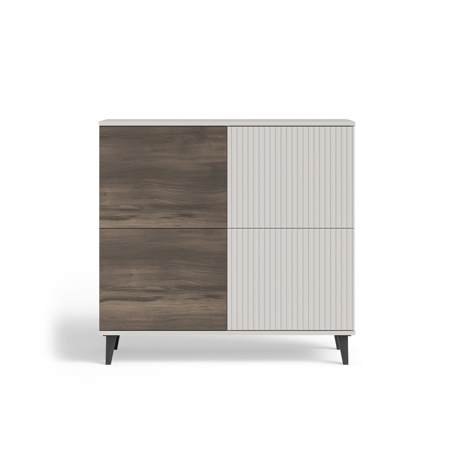 Kumode Berlin 100/40/95 cm kašmirs/valrieksts - N1 Home