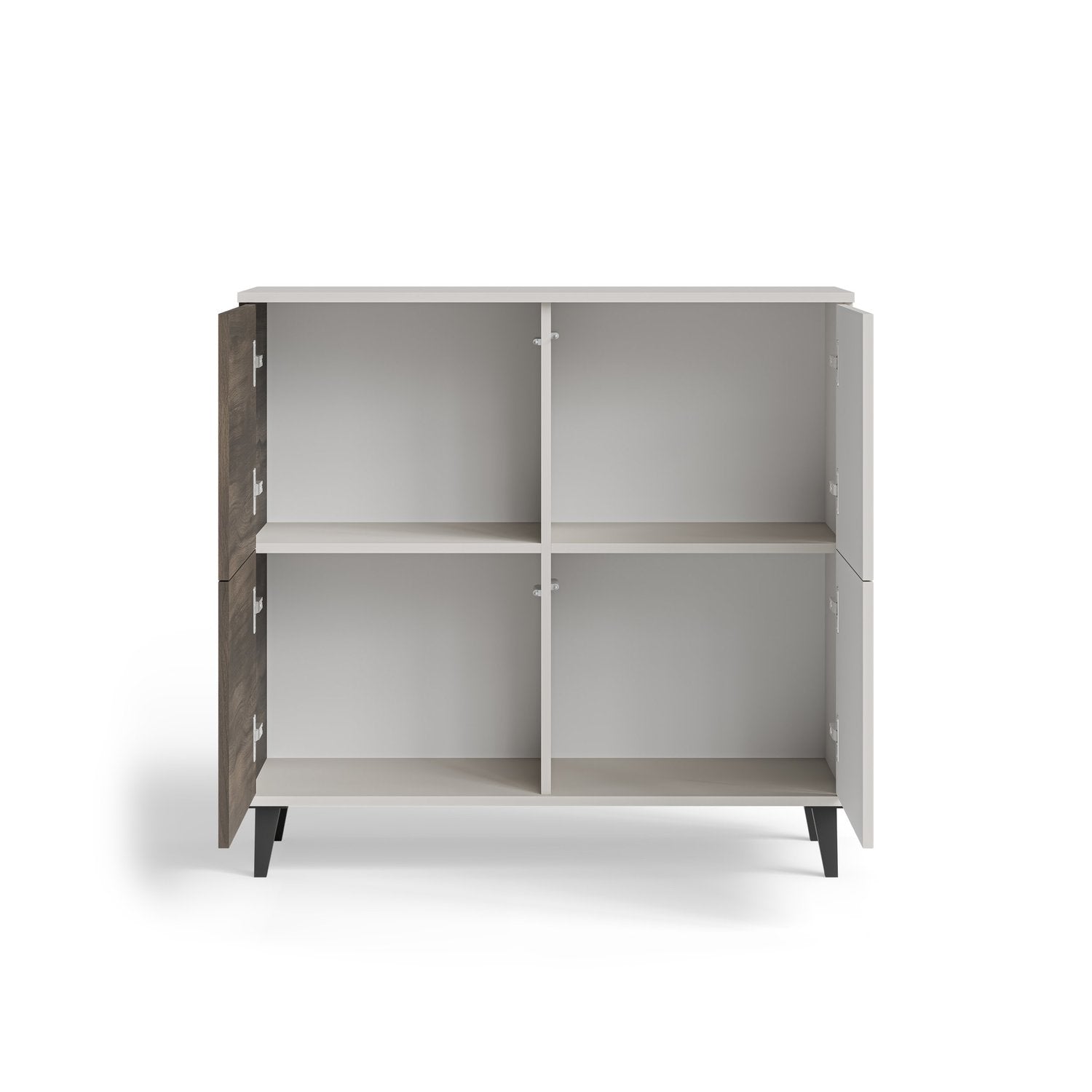 Kumode Berlin 100/40/95 cm kašmirs/valrieksts - N1 Home