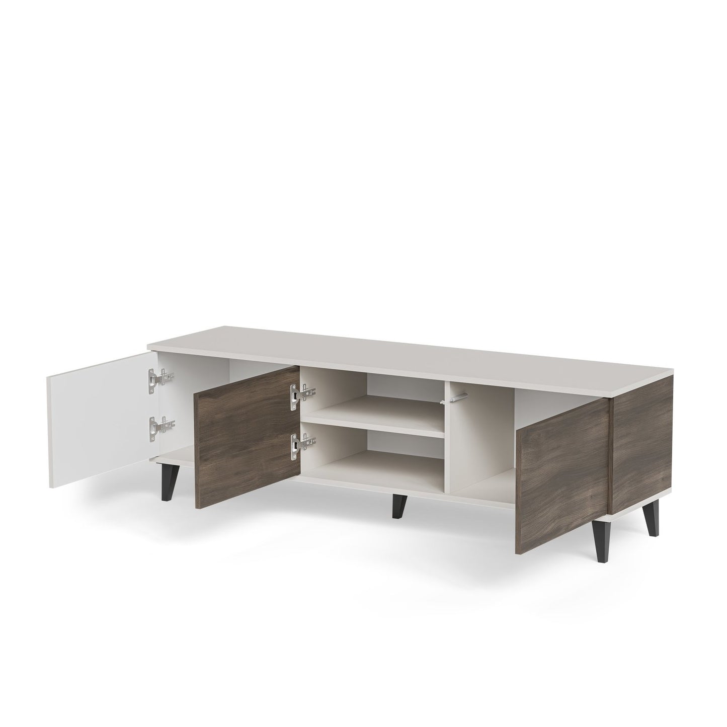 TV skapis Berlin 150;180;200/40/47;52 cm kašmirs/valrieksts