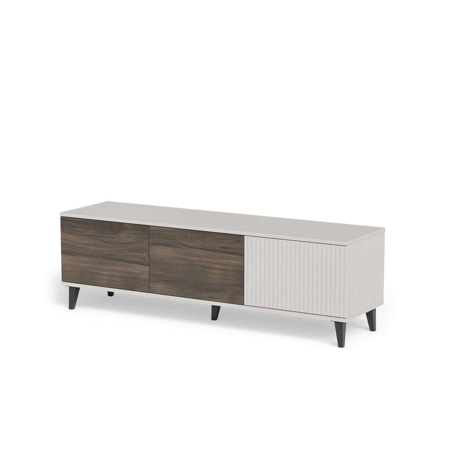 TV skapis Berlin 150;180;200/40/47;52 cm kašmirs/valrieksts