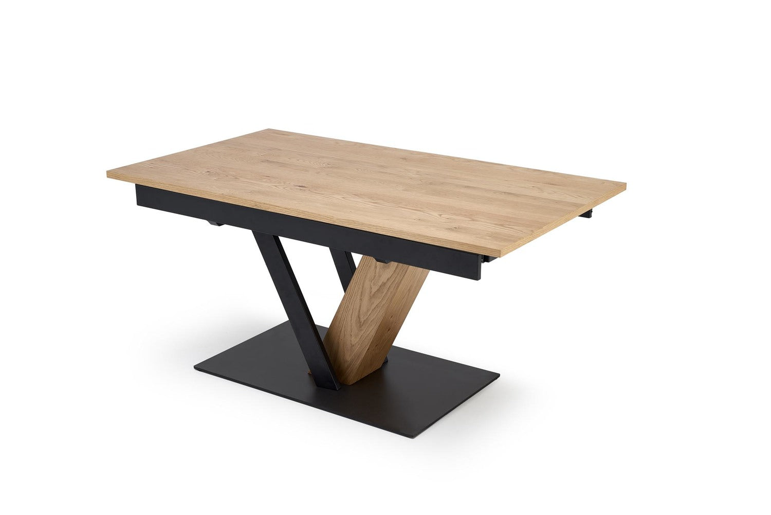 Galds Fani 160/90/78 cm dabīgs/melns - N1 Home