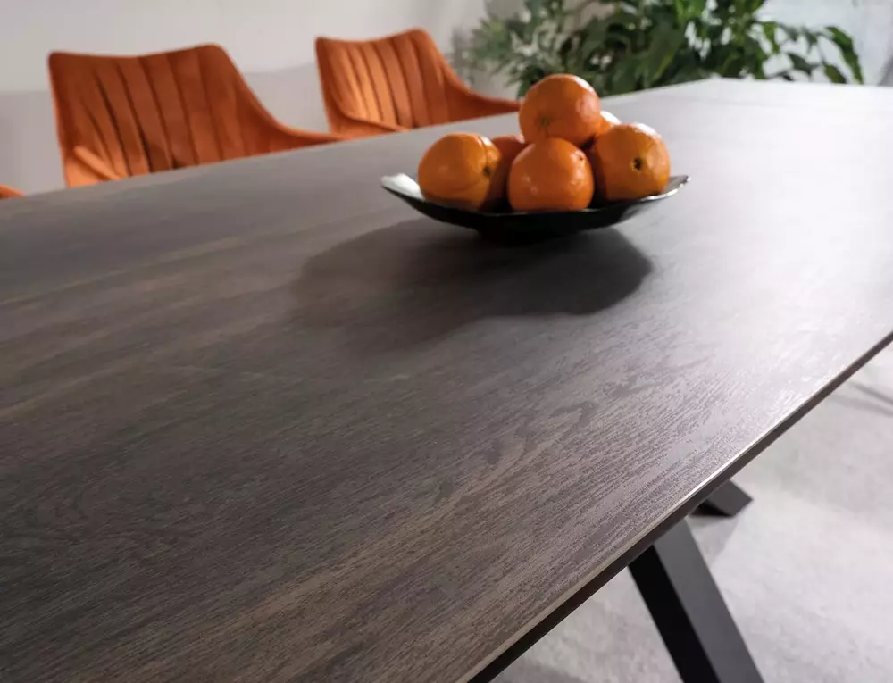 Galds GOLDI 76/90/160(240) cm brūns - N1 Home