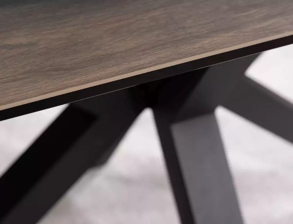 Galds GOLDI 76/90/160(240) cm brūns - N1 Home