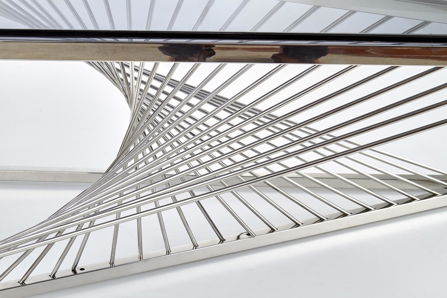 Kafijas galds Infy 120/60/45 cm hroms - N1 Home