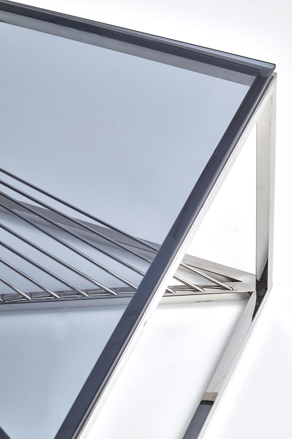 Kafijas galds Infy 120/60/45 cm hroms - N1 Home