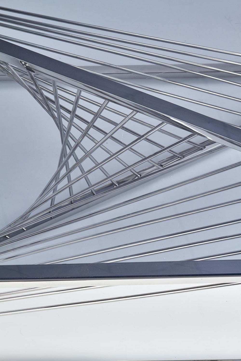 Kafijas galds Infy 120/60/45 cm hroms - N1 Home