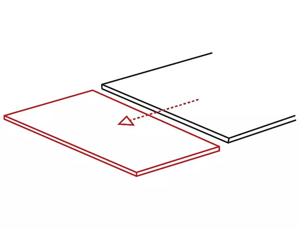 Galds KOSTO 76/90/160(240) cm  brūns - N1 Home