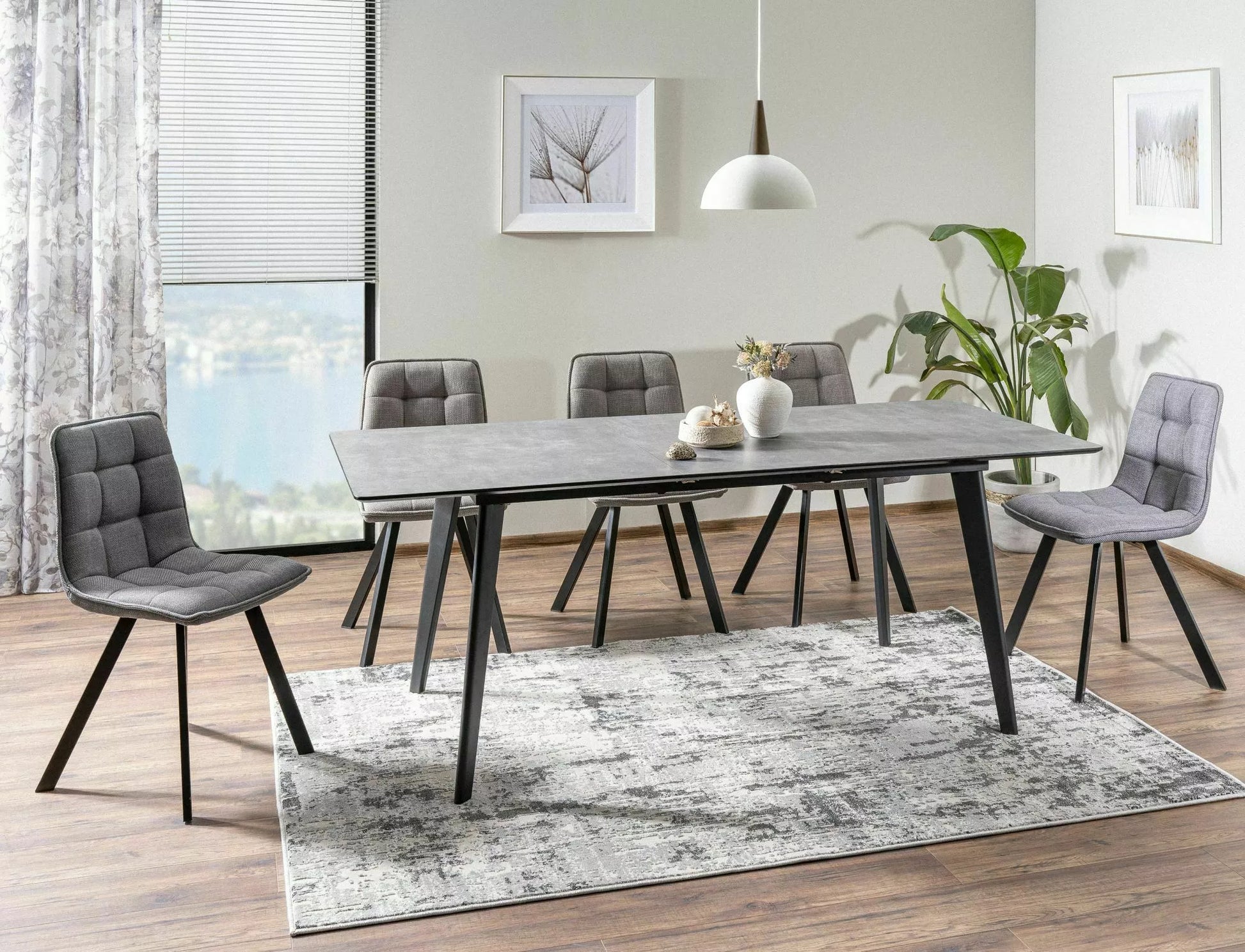 Krēsls Els 42/88/52 cm pelēks - N1 Home