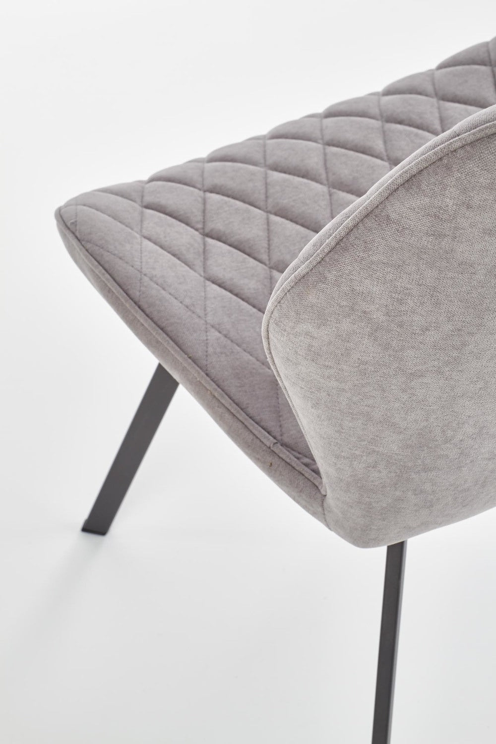 Krēsls Kubo 51/64/90/48 cm pelēks - N1 Home