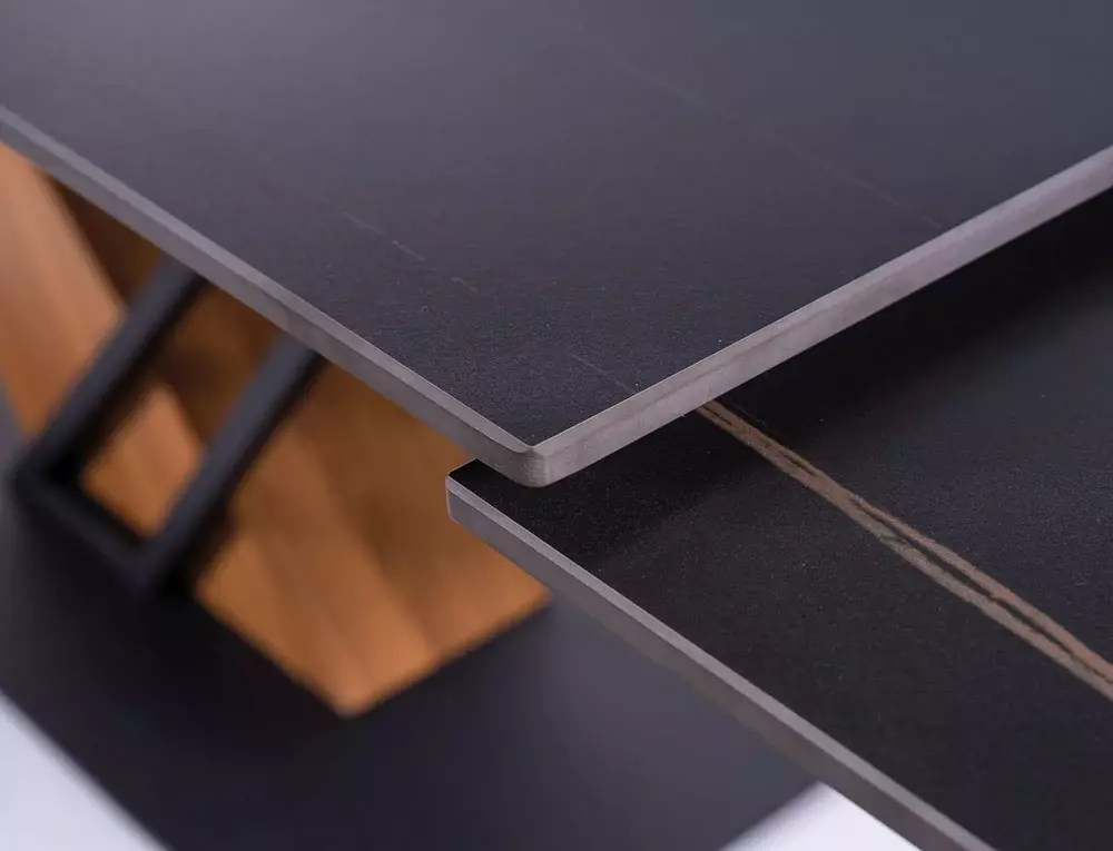 Galds GENEVA 75/90/160(180)/220(240) melns - N1 Home