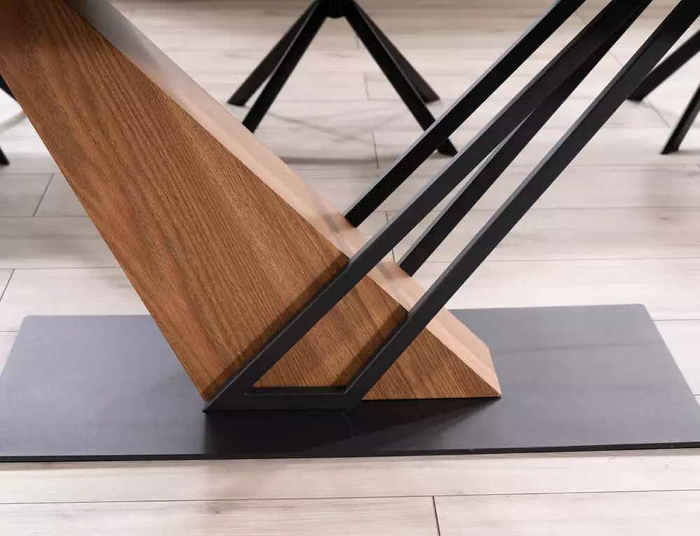 Galds GENEVA 75/90/160(180)/220(240) melns - N1 Home