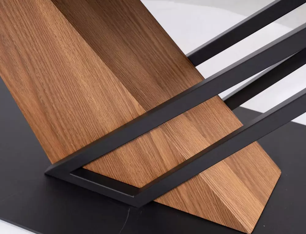 Galds GENEVA 75/90/160(180)/220(240) melns - N1 Home