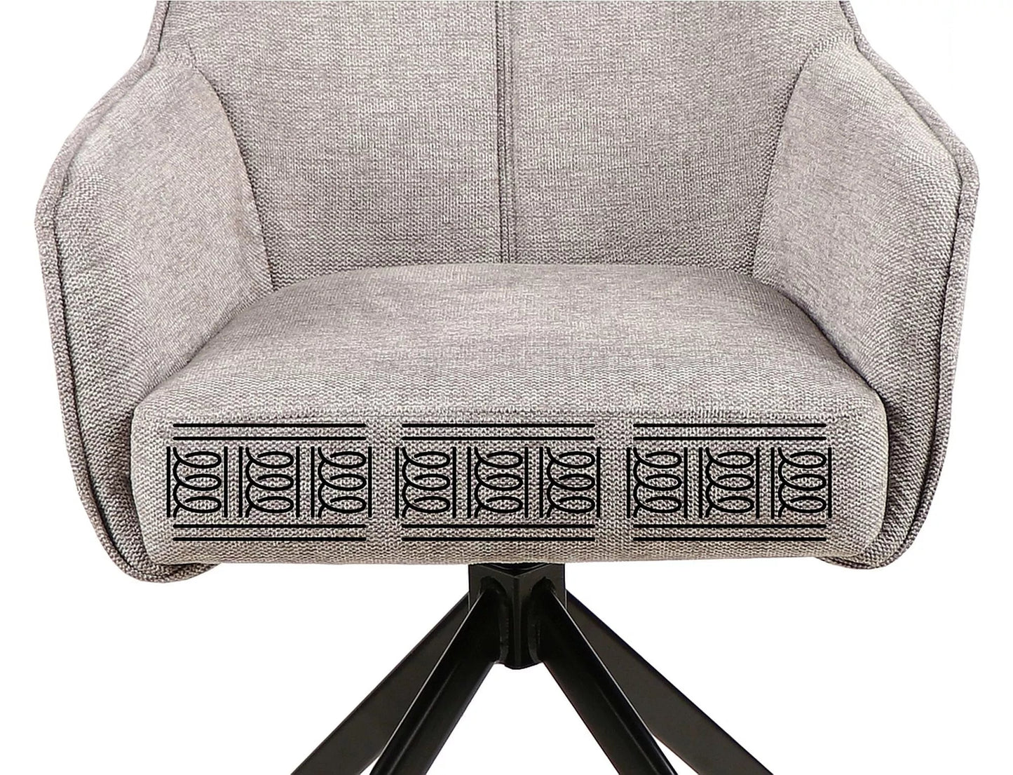 Krēsls Nots 83/55/45 cm tumši pelēks - N1 Home