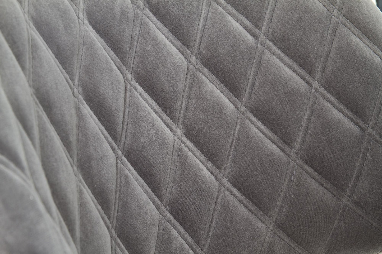 Krēsls Gora 56/55/77/47 cm gaišais ozols/pelēks - N1 Home