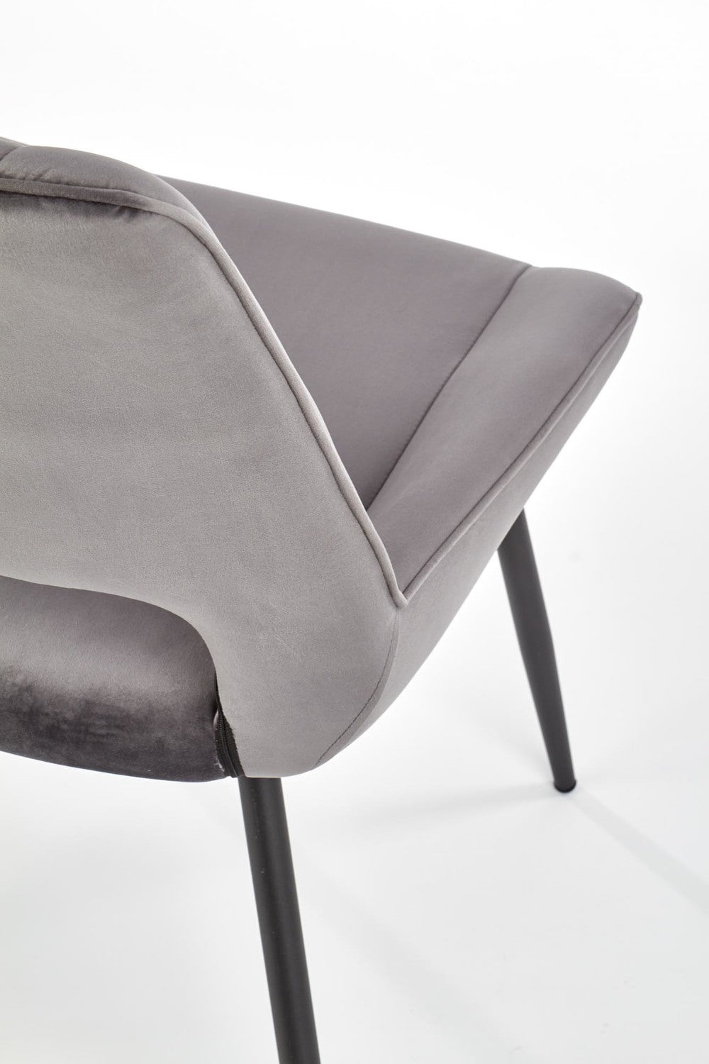 Krēsls Priuf 52/58/88/47 cm pelēks - N1 Home