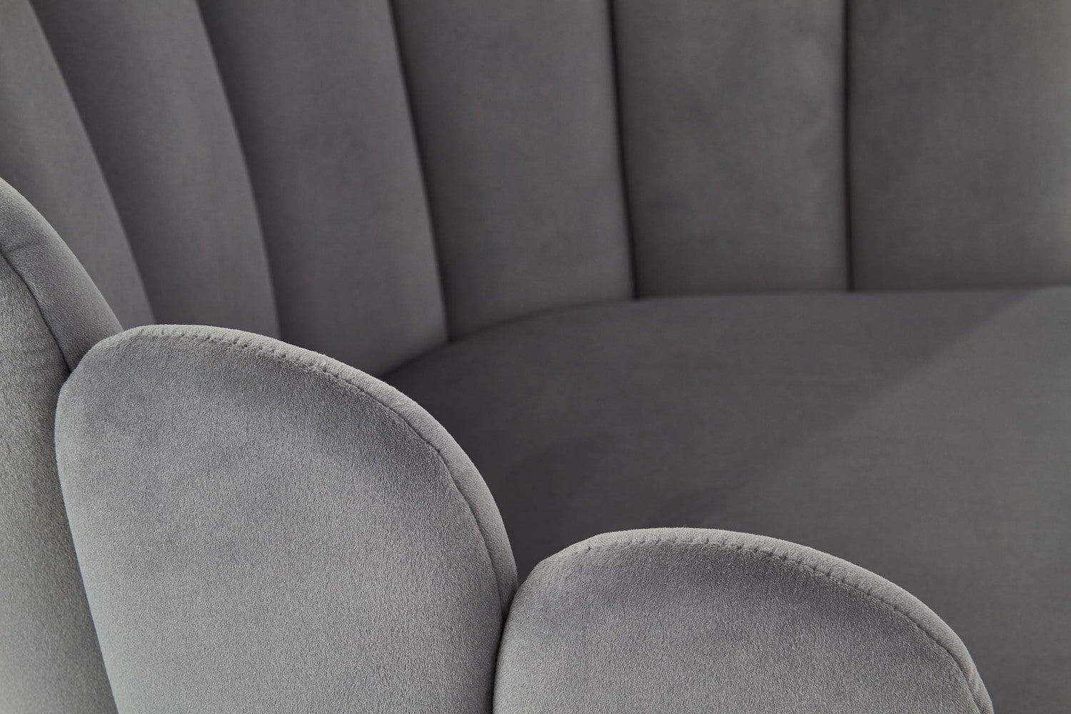 Krēsls Kiko 65/62/85/50 cm pelēks - N1 Home