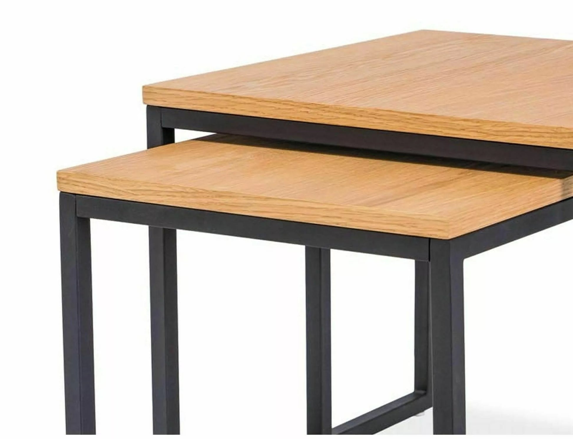 Kafijas galdiņi Lari 50/50/45, 40/40/40 cm ozols - N1 Home