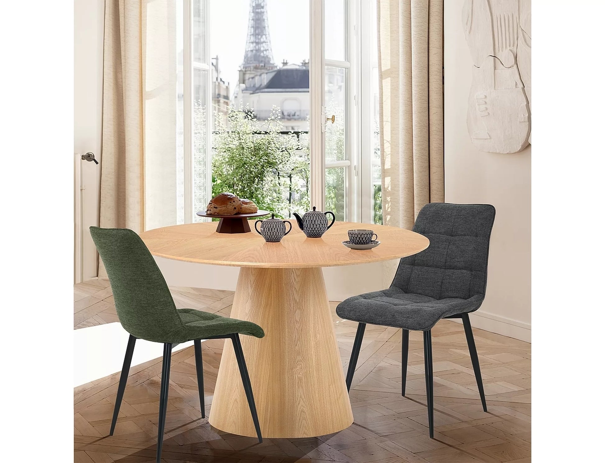 Galds Angs 120/75 cm ozols - N1 Home