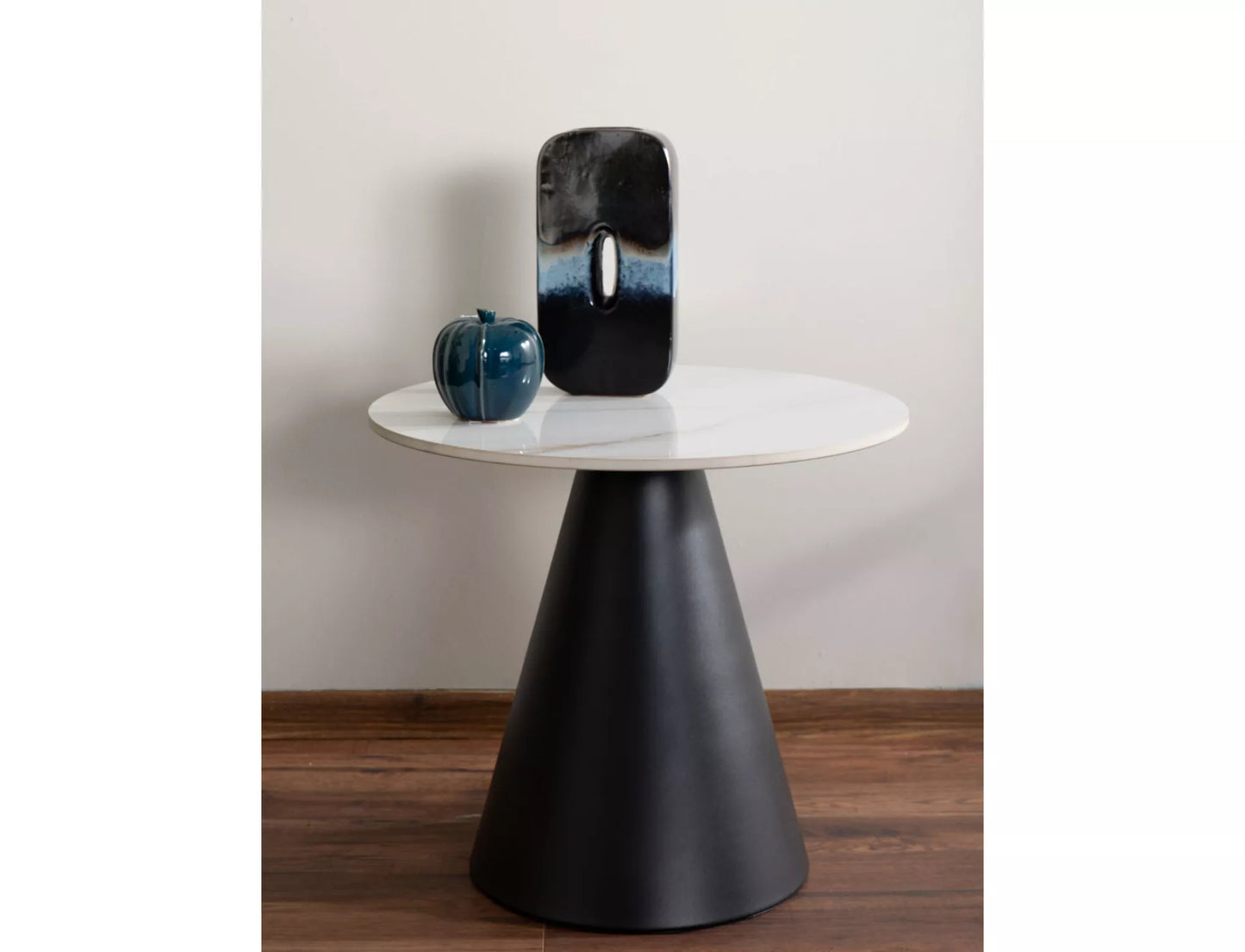 Kafijas galdiņš Hylls 50/46 cm balts/melns - N1 Home