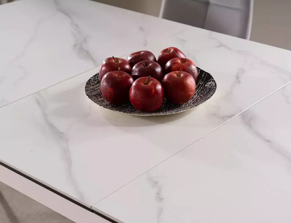 Galds KORFU 80/76/120 cm balts - N1 Home