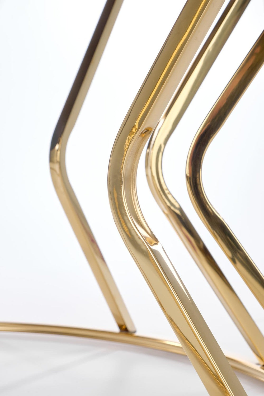 Kafijas galdiņš AF 2 90/46 cm spogulis/zelts - N1 Home