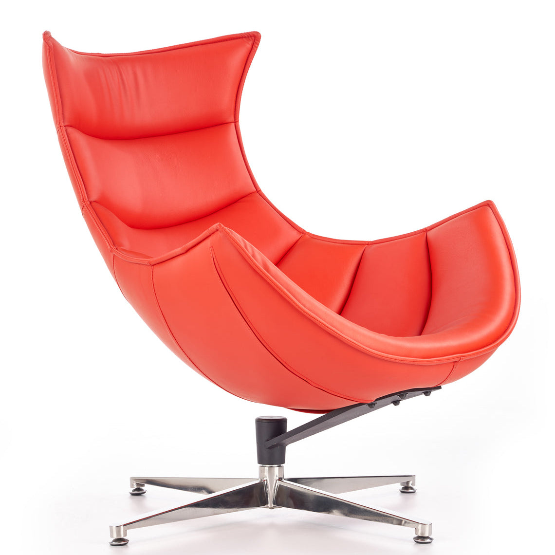 Krēsls Luxi 86/84/96/36 cm sarkans - N1 Home