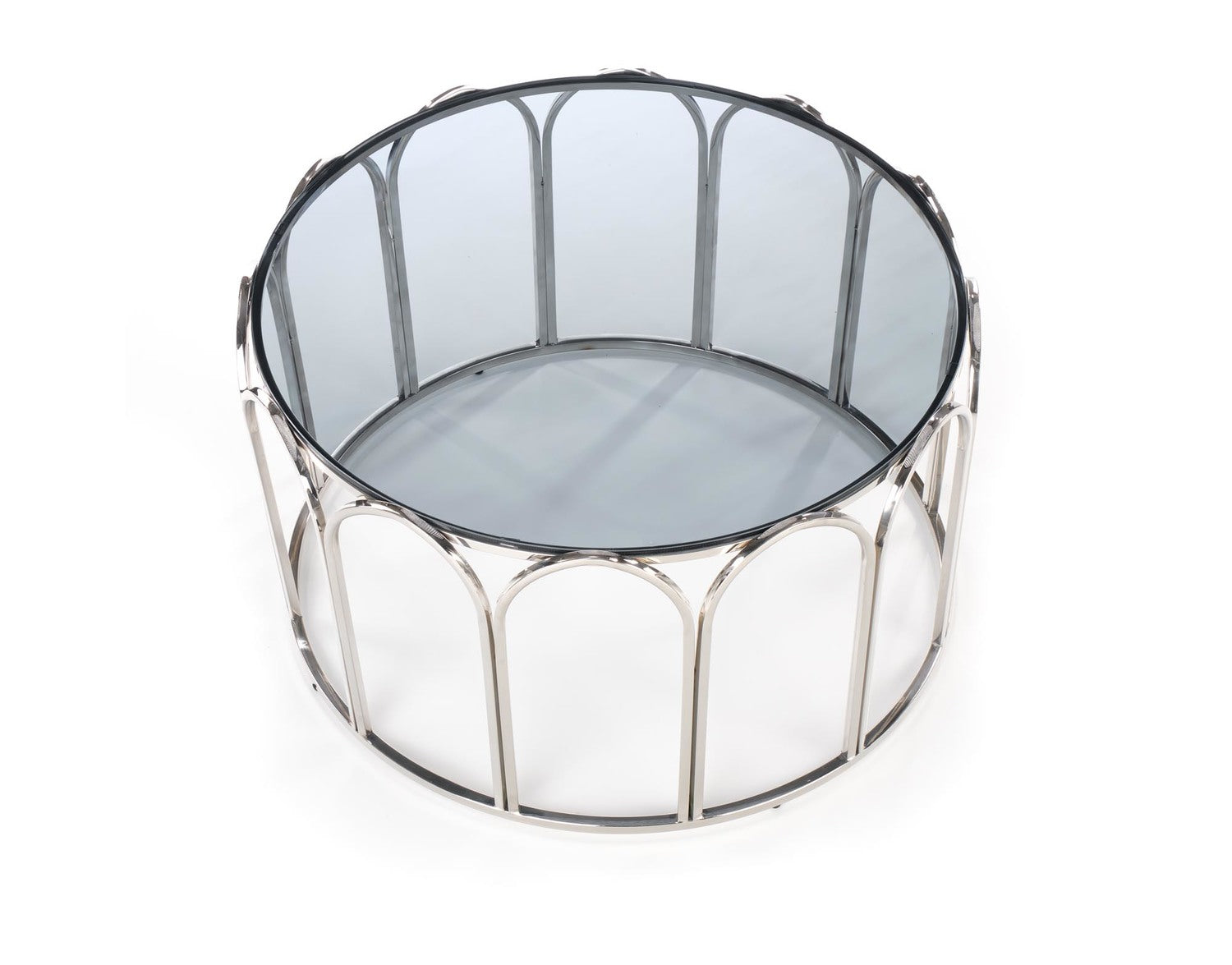 Kafijas galdiņš OL 81/47 cm stikls - N1 Home