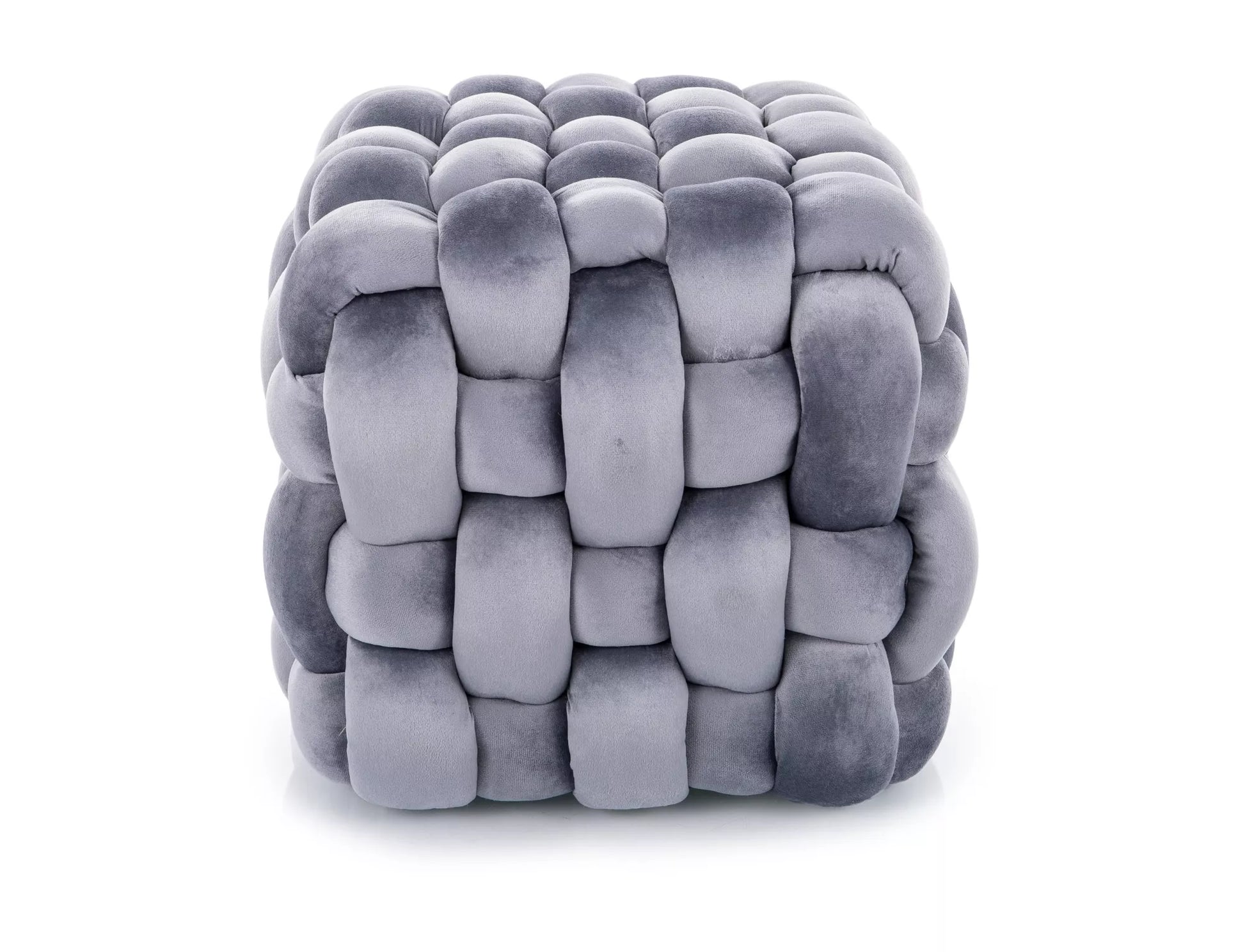 Pufs Fari 45/45/41 cm pelēks - N1 Home