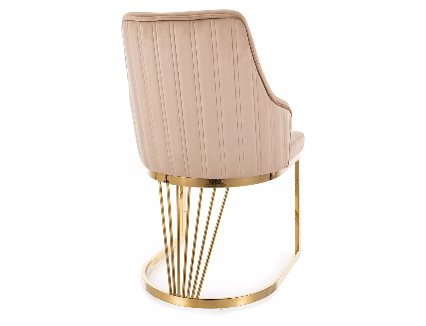 Krēsls Alurd 89/52/48 cm bēšs/zelts - N1 Home