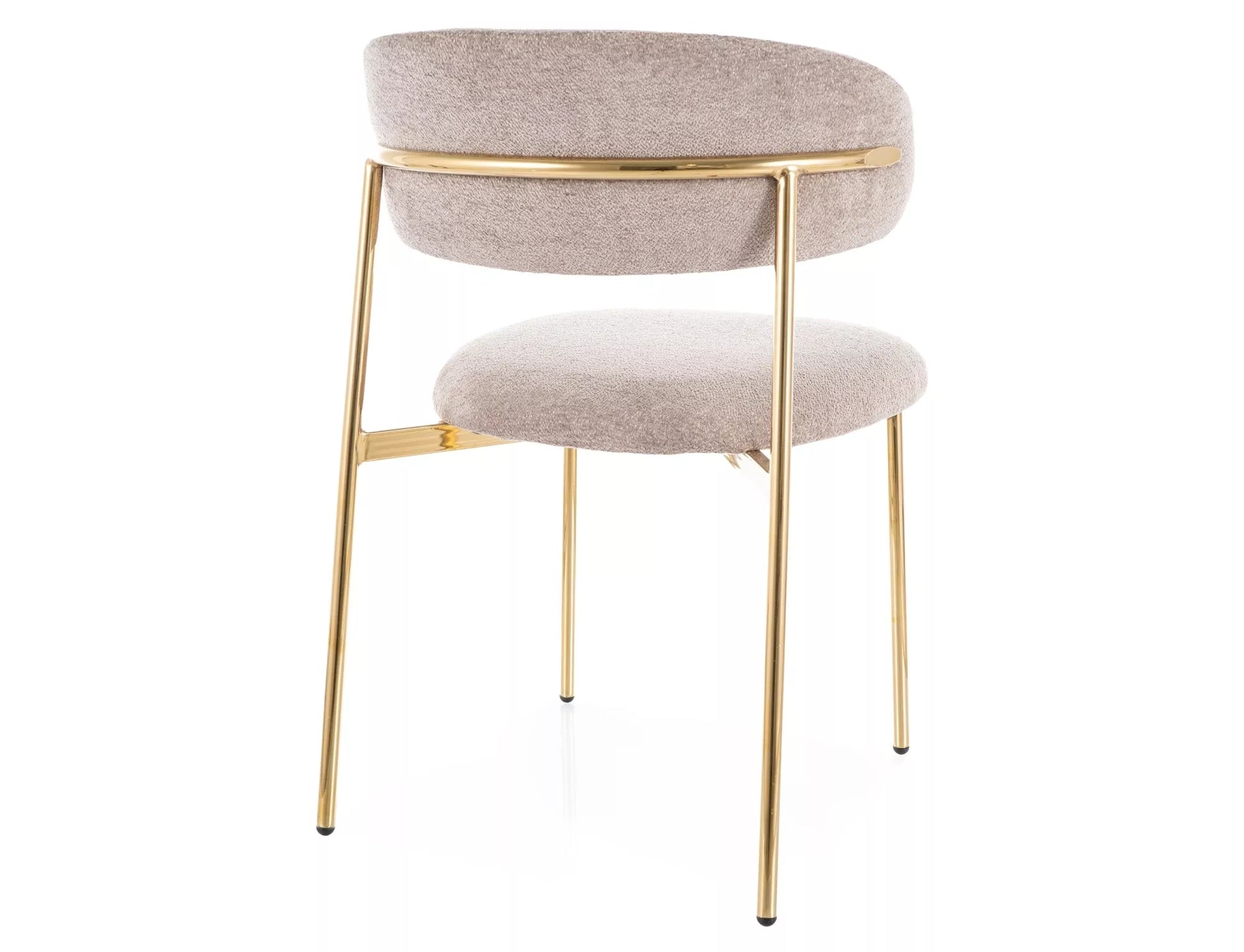 Krēsls Elti 80/56/49 cm tumši bēšs/zelts - N1 Home