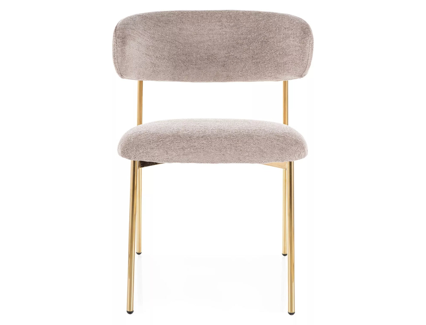 Krēsls Elti 80/56/49 cm tumši bēšs/zelts - N1 Home