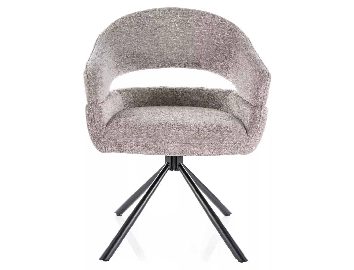 Krēsls Borga 87/50/58 cm pelēks - N1 Home