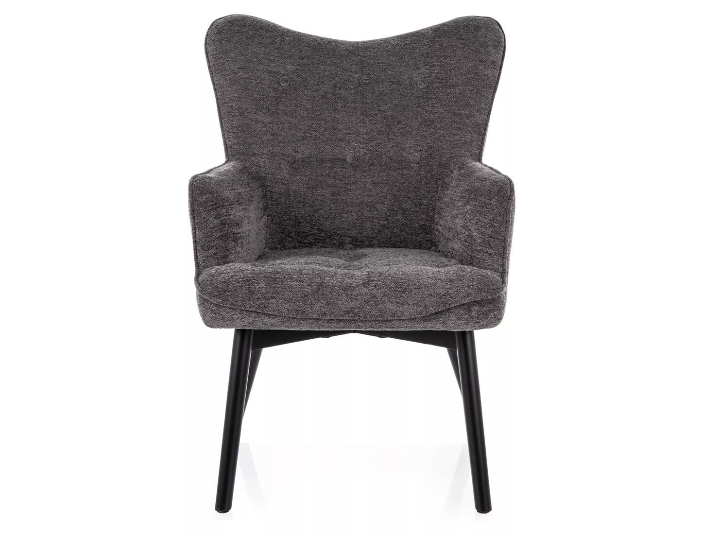 Krēsls Carma 99/72/52 cm tumši pelēks - N1 Home