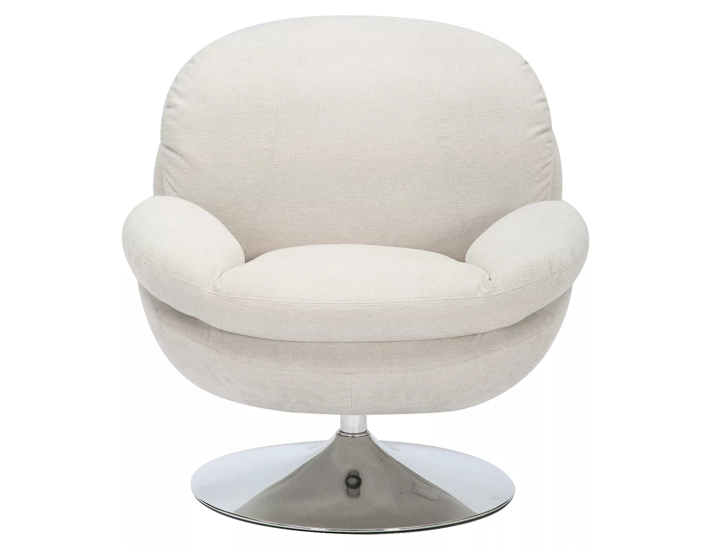 Krēsls Robs 83/45/62 cm krēms/hroms - N1 Home