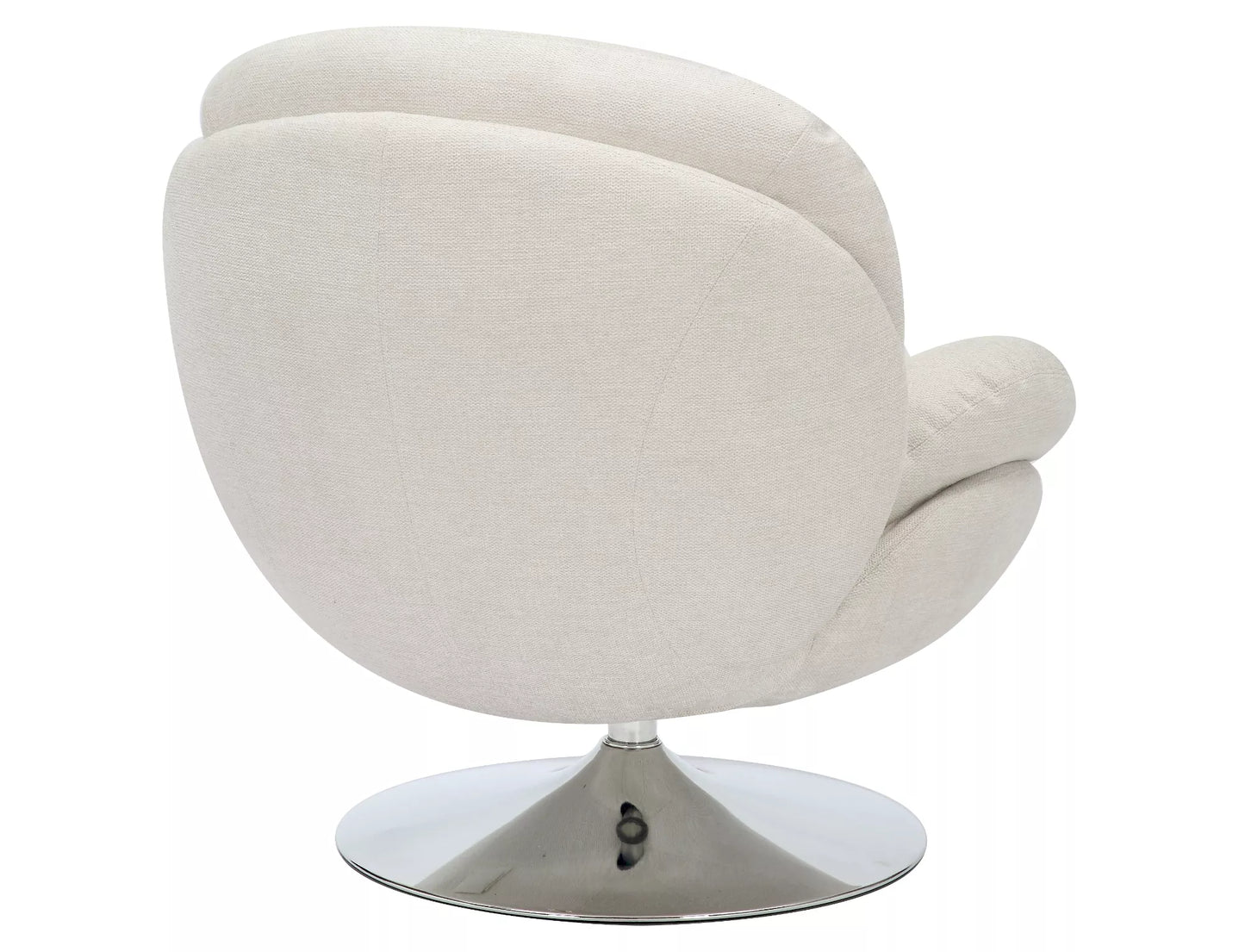 Krēsls Robs 83/45/62 cm krēms/hroms - N1 Home