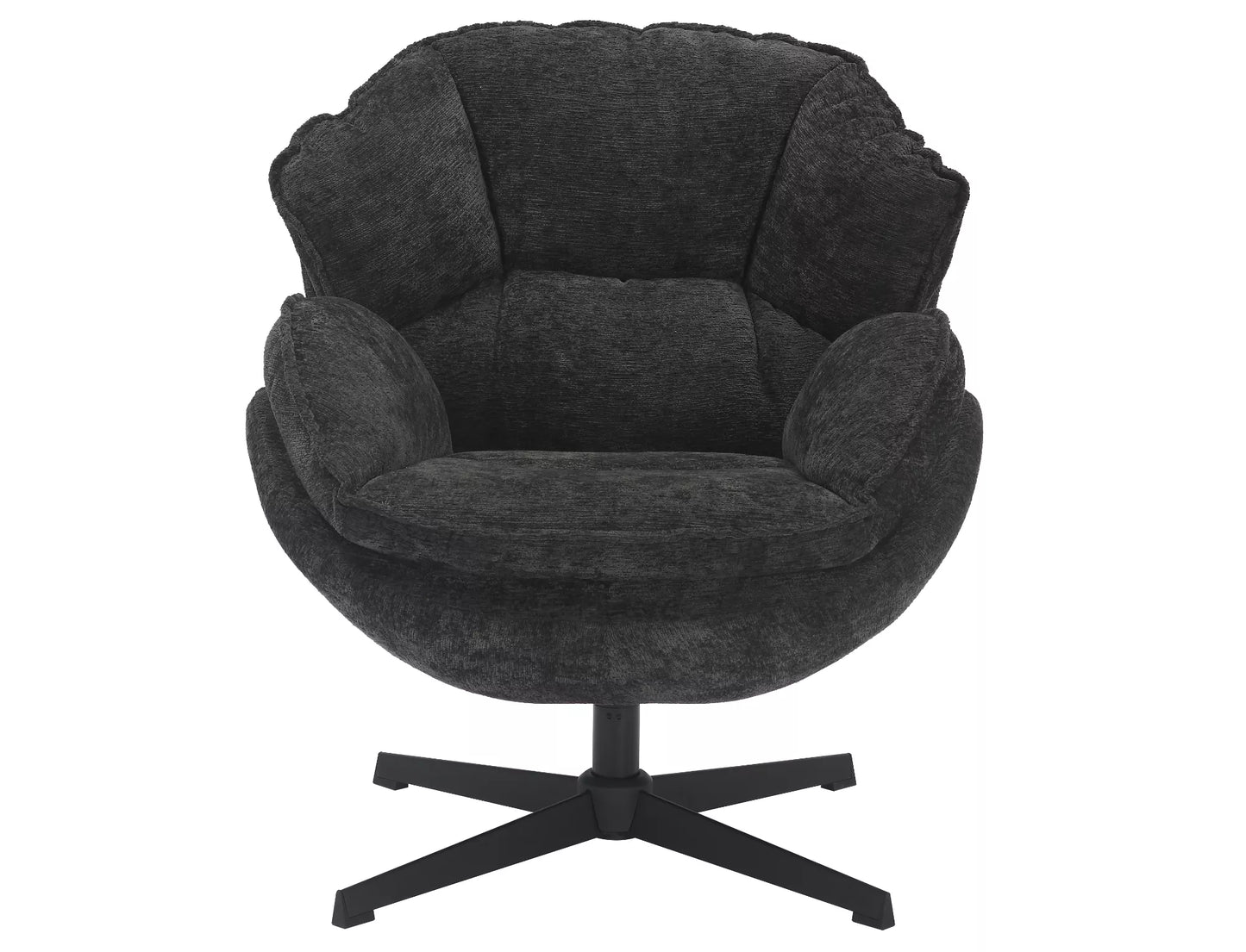 Krēsls Rogd 83/87/44 cm melns - N1 Home